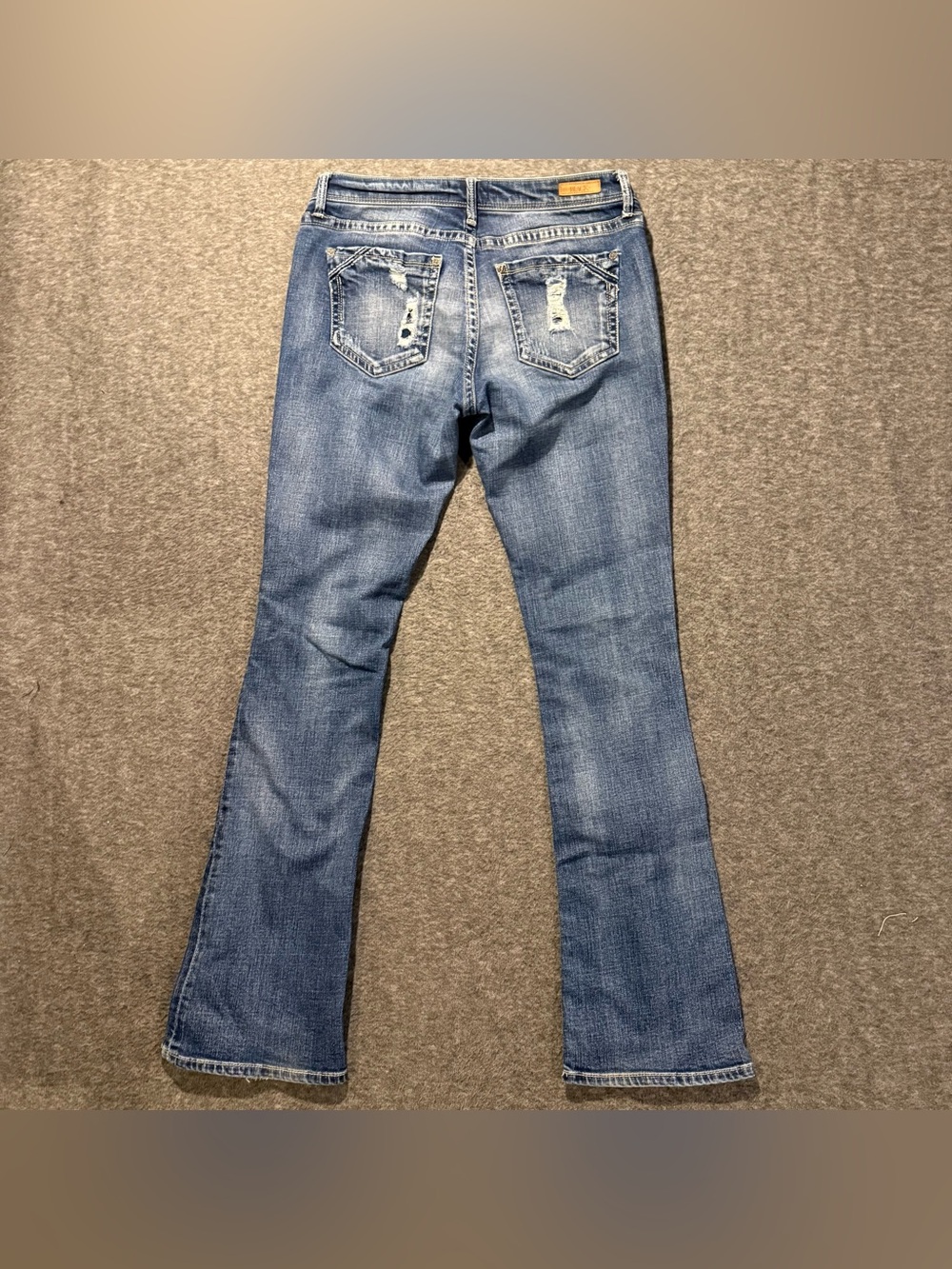 Buckle Black Bootcut Jeans Women 28x34 (fit 30x33) blue Fit 53 Mid Rise Stretch
